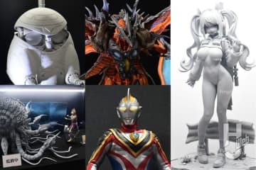 『勝利の女神：NIKKE』新プラキット第1弾「アリス」の原型が初展示！『ジュブナイル』テトラソフビ、『ウルトラマンティガ』ガタノゾーア、『ガメラ3』イリスなど注目のフィギュアが多数展示【エクスプラス／ワンフェス2025[夏]】
