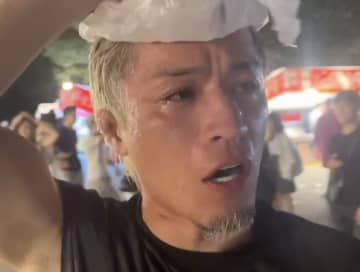 突然の襲撃！？格闘家ジョリー、天神祭で"催涙ガス襲撃"被害 近くにいた子供達にも被害続出　犯人は逃走中
