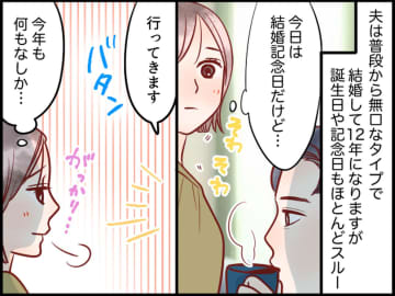 結婚12年、記念日を忘れる夫に慣れたはずが → ある日渡された『紙袋の中身』に「胸を打たれた」