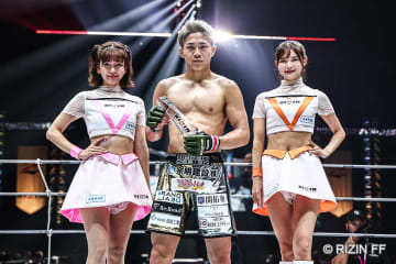 【超RIZIN.4】狂気の19歳・秋元強真、元ブラックローズ赤田をリアネイキッドチョーク葬後に萩原京平へ挑戦状「大晦日、この雑魚を相手に」