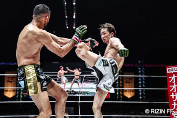 【超RIZIN.4】朝倉未来、クレベルに4年越しの“やり返し”成功　「青、朝倉！」スプリット判定で15分間の死闘を制す