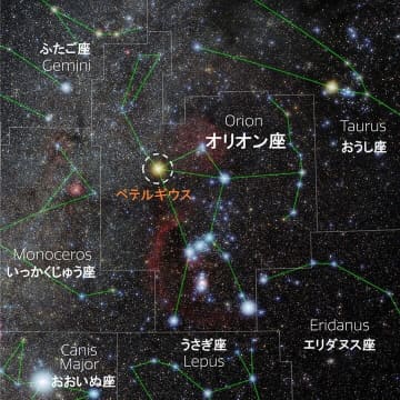 ベテルギウスの伴星を発見か？ 名称「シワルハ」提案も、存在の確認には数年かかる可能性