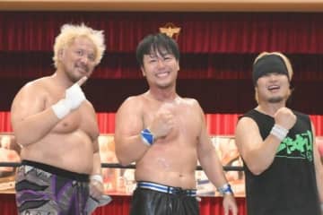 【DDT】HARASHIMAが先輩・真壁刀義とのチームで地元・青梅で凱旋勝利！「今回で終わらさずに、もっと続けてまたやっていきたい」