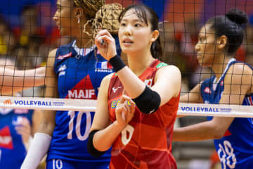VNL女子が終了し関菜々巳がベストセッターランキング1位に