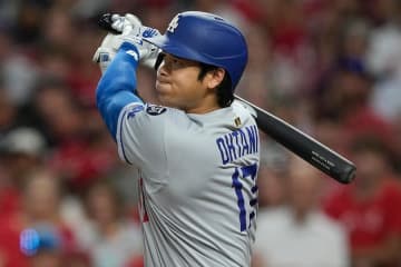 大谷翔平、決勝2点二塁打＆MLB最速100得点　1安打2打点3出塁…山本由伸の9勝目に貢献