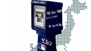 イチロー殿堂入り記念の“号外スタンド”　「さすがMLB！やるコトがカッコいい！」と好評集まる