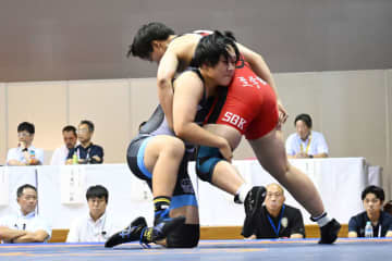 ＜レスリング＞藤田真妃琉（群馬・前橋育英）が2年連続優勝…2025年インターハイ・第3日（個人対抗戦・女子）