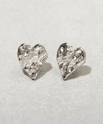 【3COINS】値下げでALL220円♡「ハートピアス」