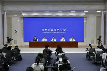 中国国家移民管理局、第14次5カ年規画の記者会見に出席