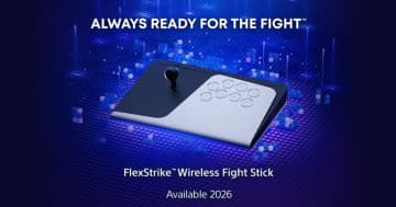 PlayStation初の格闘ゲーム用コントローラー正式名称は「FlexStrike ワイヤレスファイトスティック」に決定！「EVO 2025」で一般向け展示実施