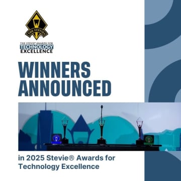 第2回年次スティービー賞テクノロジー・エクセレンス部門（Stevie（R） Awards for Technology Excellence）受賞者を発表