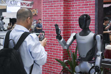 実用ロボットが多数登場　世界AI大会
