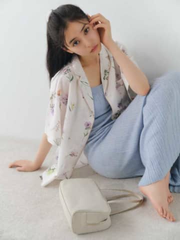 SNIDEL HOME×新木優子マイクロフリースセットアップルームウェア新品 SNIDEL HOME（スナイデルホーム）の「【SNIDEL HOME × 新木優子