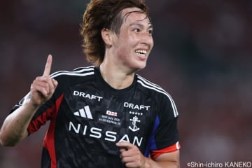 先制弾の植中朝日「思い出に残る試合になりました」　「世界で一番好きなチーム」発言は“訂正”「マリノスの次に好きと言えば良かった」