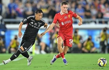 「マリノスを見に来たってより、リバプールを見に来た」J主催最多入場者数も大半は“赤”…悔しさ露わの主将が自ら話題を切り出す