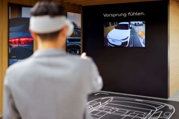 Audi Q6 e-tronをVRで体験　銀座で3D展示を期間限定開催中