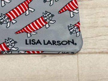 可愛すぎる大中小！リサ・ラーソン「ねこのマイキー3連ポーチ」が付録で出たよ！ストラップ付きで便利～♪