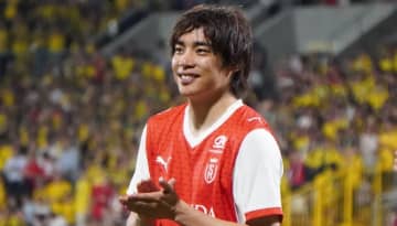日本代表FW、親善試合取材のQoly編集部撮影写真を公開