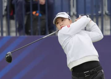 岡山が67、西郷ら69　全英女子ゴルフが開幕