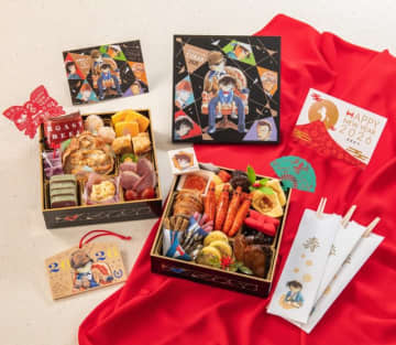 完売必至！「名探偵コナン おせち」今年は大和敢助の“目の傷”が椎茸に!?  2026年版が予約開始