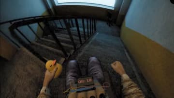 オフィスチェアに縛られた男が10階建てビルからの脱出を目指す『Ells Tales: Chairbound』近日Steam配信予定！