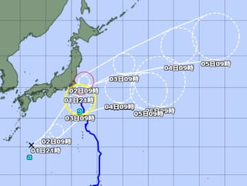 【速報】台風10号が発生へ　3日には関東の南海上に進む予想　台風9号とダブル台風に