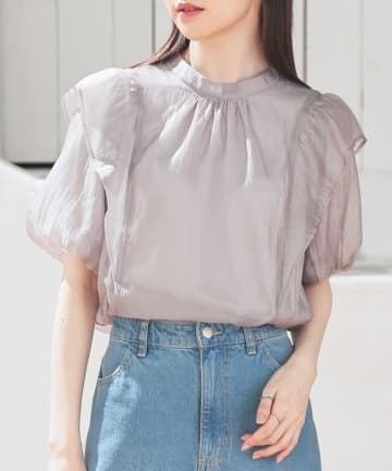 「二の腕は隠したい」人へ！【ハニーズ】可愛いのに優秀♡「ふんわり袖トップス」