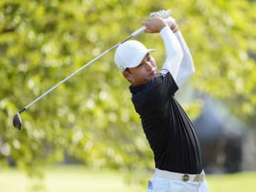 古川龍之介と河本力が首位に並ぶ　男子ゴルフ第2日