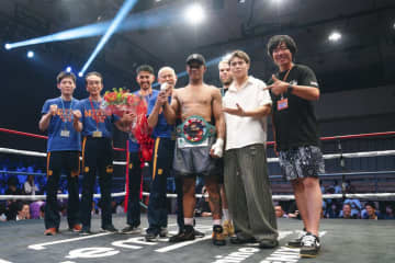 イーチケラウンドガールが『Lemino BOXING PHOENIX BATTLE 140』(後楽園ホール)を観戦！～佐々木尽選手(八王子中屋ジム)・他4名の挨拶にイーチケラウンドガール感動！～