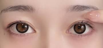 目と眉の距離をキュッとすれば誰でも美人見え！黄金バランスのアイメイク