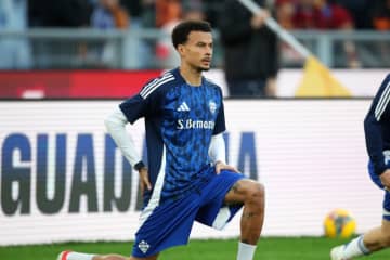 今年1月にコモ加入も…29歳MFデレ・アリ、今夏の現役引退を検討か