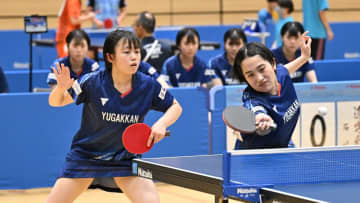遊学館から2ペアがランク入り　正智深谷・樋浦光/熊田陽花ペアは星槎横浜ペア下す＜卓球・インターハイ2025/女子ダブルス4回戦＞