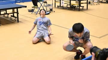 野田学園・岩井田駿斗/中野琥珀ペア、大逆転で松徳学院ペア下し4強入り＜卓球・インターハイ2025/男子ダブルス準々決勝＞