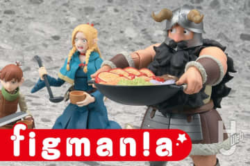 『ダンジョン飯』より、魔物食のスペシャリスト「センシ」をfigma化！眼球可動ギミックやヒゲの一部収納の機能など、こだわりのアクションが再現可能！