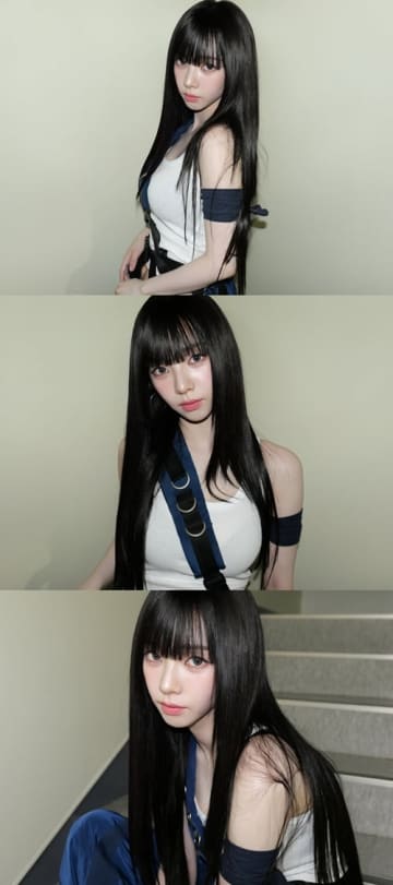 aespa・カリナ、“ピチッ”とタンクトップでボリューム感あらわに…「美しい」「女神」【PHOTO】