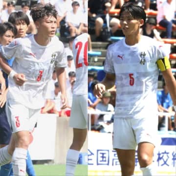 驚きの“２バック”。頂点に立った神村学園を後方で力強く支えたCBコンビ。このシステムで一番難しかったことは？【総体】
