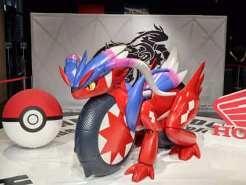 ホンダ社員有志が創った「ポケモン」未来の乗り物、鈴鹿8耐で初走行　実物展示を紹介