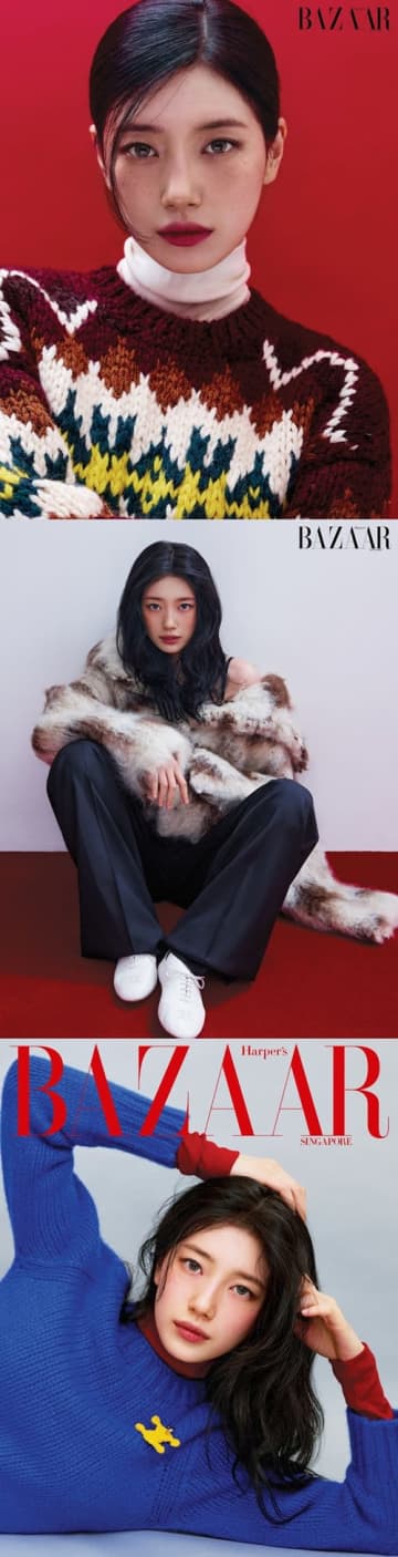 “国民の初恋”女優ペ・スジ、“そばかす”さえも芸術に…透明感あふれる美貌を披露【PHOTO】