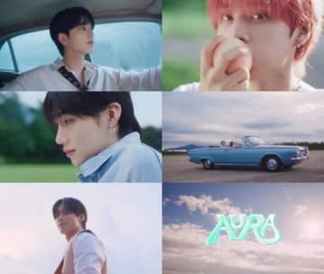 THE BOYZ、収録曲「AURA」MV予告映像を公開…爽やかな夏の雰囲気
