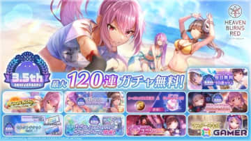 「ヘブバン」3.5周年で水着衣装の桐生／蔵が登場！水着ストーリーイベント開催、パワプロアプリとのコラボも