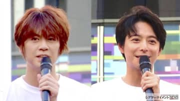 浦井健治,小池徹平 出演　新作ミュージカル『ある男』開幕直前 舞台挨拶