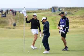 同組選手のボールに当たってカップイン 奇跡の“ビリヤード・ホールインワン”が出た