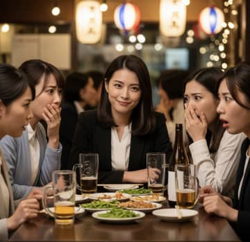忘年会で盛り上がる社内恋バナに、目立たない私が語った誰も知らない彼の話【短編小説】