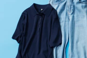 全色買いする人も！ 上品ネイビーがオンオフで活躍してくれそうな「ユニクロ・ポロセーター」【最新号からちょっと見せ】