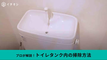 絶対開けたくない「トイレタンク」の中！「ドメスト」を使った掃除術が「目から鱗」