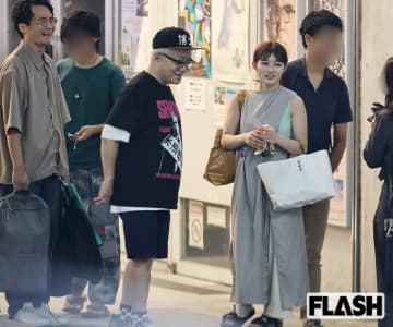 井上咲楽、水道橋博士と渋谷の路上で “生討論” 30分…“変装ゼロ” で披露したみごとな政治オタクぶり