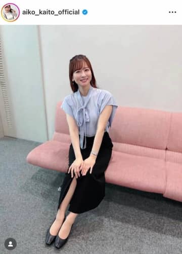 皆藤愛子アナ41歳、黒ノースリワンピ姿で色気ダダ漏れ　奇跡の美しさに「女神のよう」「神々しい」