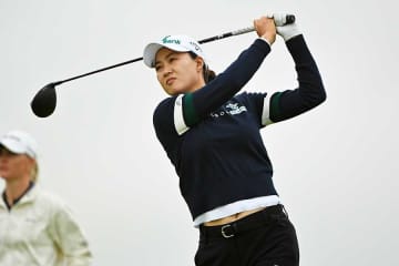 ティーショット直前に恐怖体験「私を殺しかけた」　あわや打球直撃、目を丸くした仰天ハプニング【全英女子OP】