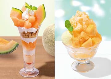 銀座コージーコーナーの「赤肉メロンパフェ」で夏をリッチにしよう♡