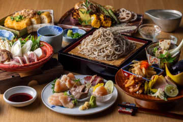 蕎麦居酒屋「十割そば鳥料理　相馬庵　丸の内」オープン！天ぷらや炉端焼きも
